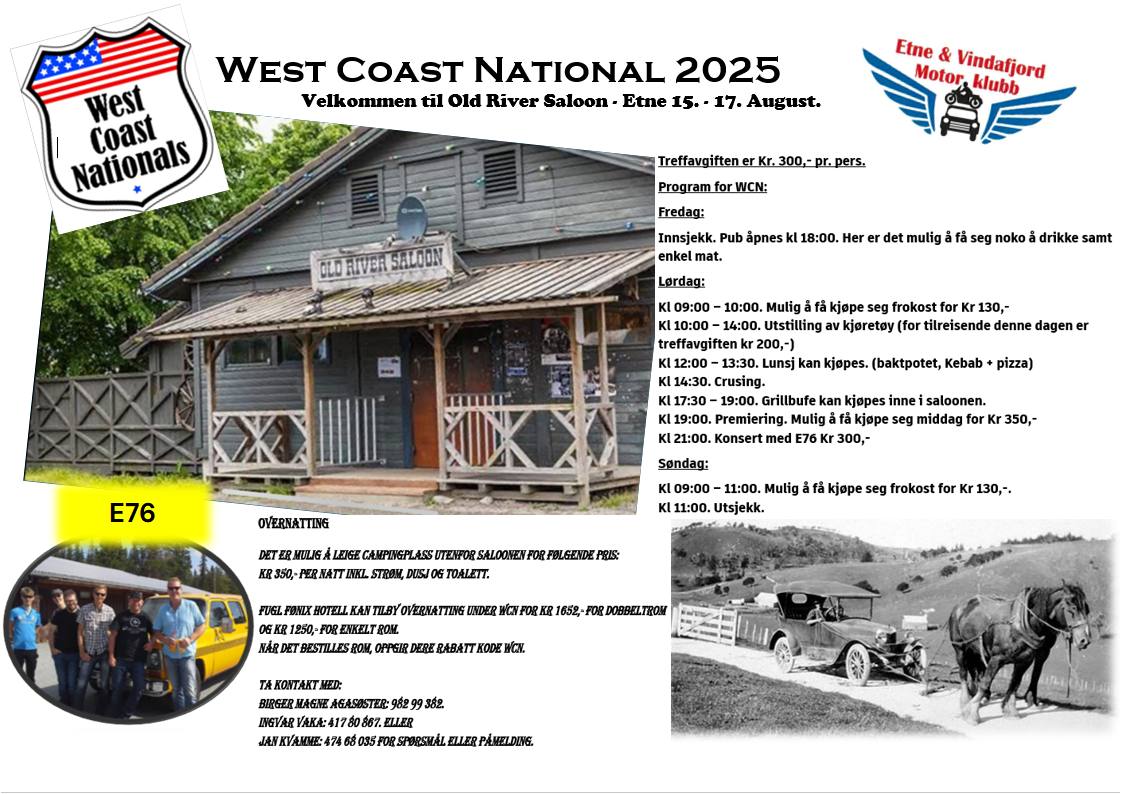 West Coast Nationals Etne